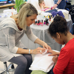 Friends of Matheny With Matheny Students